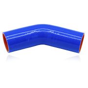 Патрубок силиконовый угловой 45° L150*150 d016