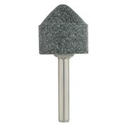 Шарошка абразивная, конус, для дрели, 25 x 25 мм, хвостовик d6 мм, 63С// Denzel