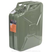 Канистра 20 л стальная Автодело усиленная с фиксатором