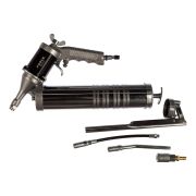 Шприц пневмат./ручной для смазок 6пр. 400гр. поворотный FORCE